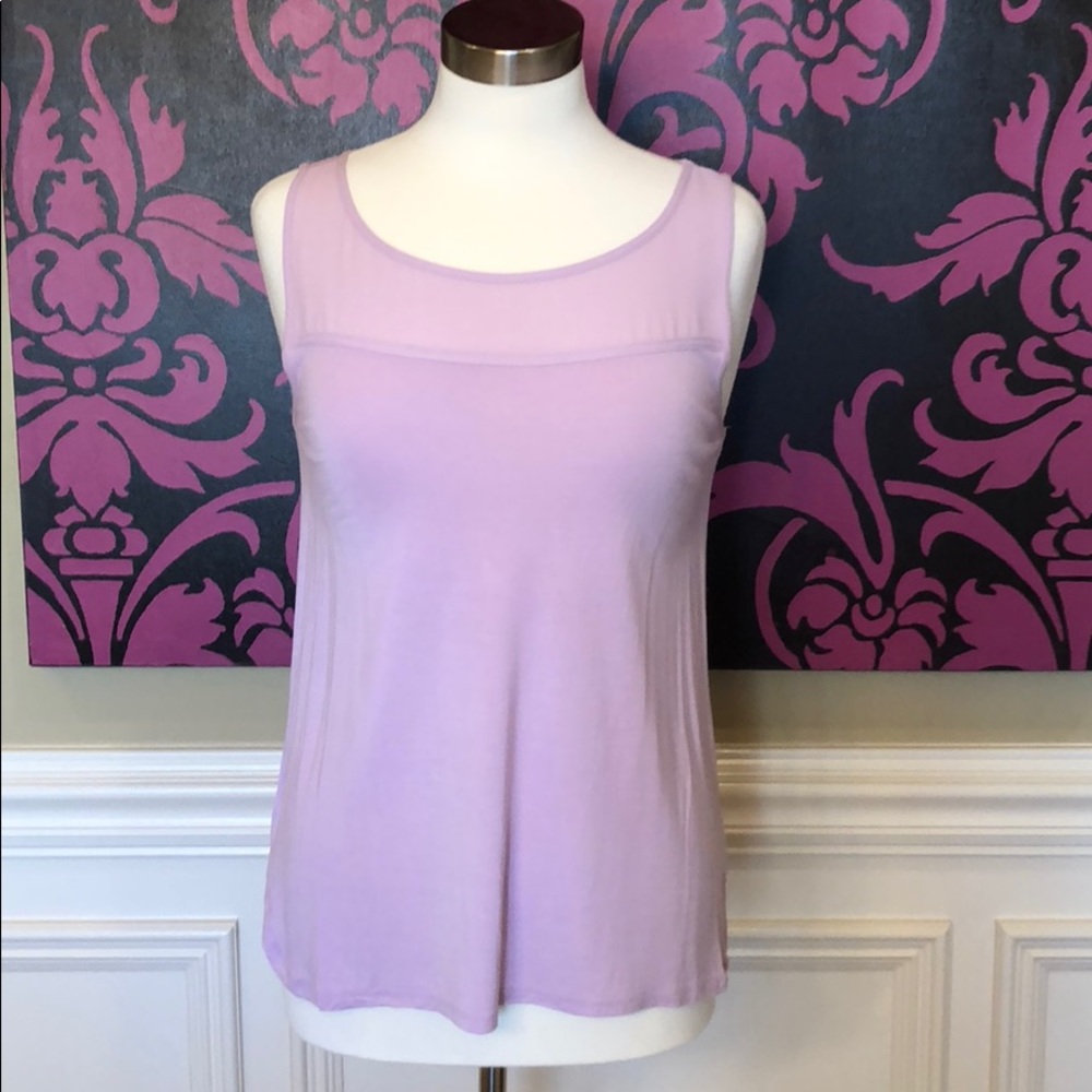 Loft Tank with Sheer Panel